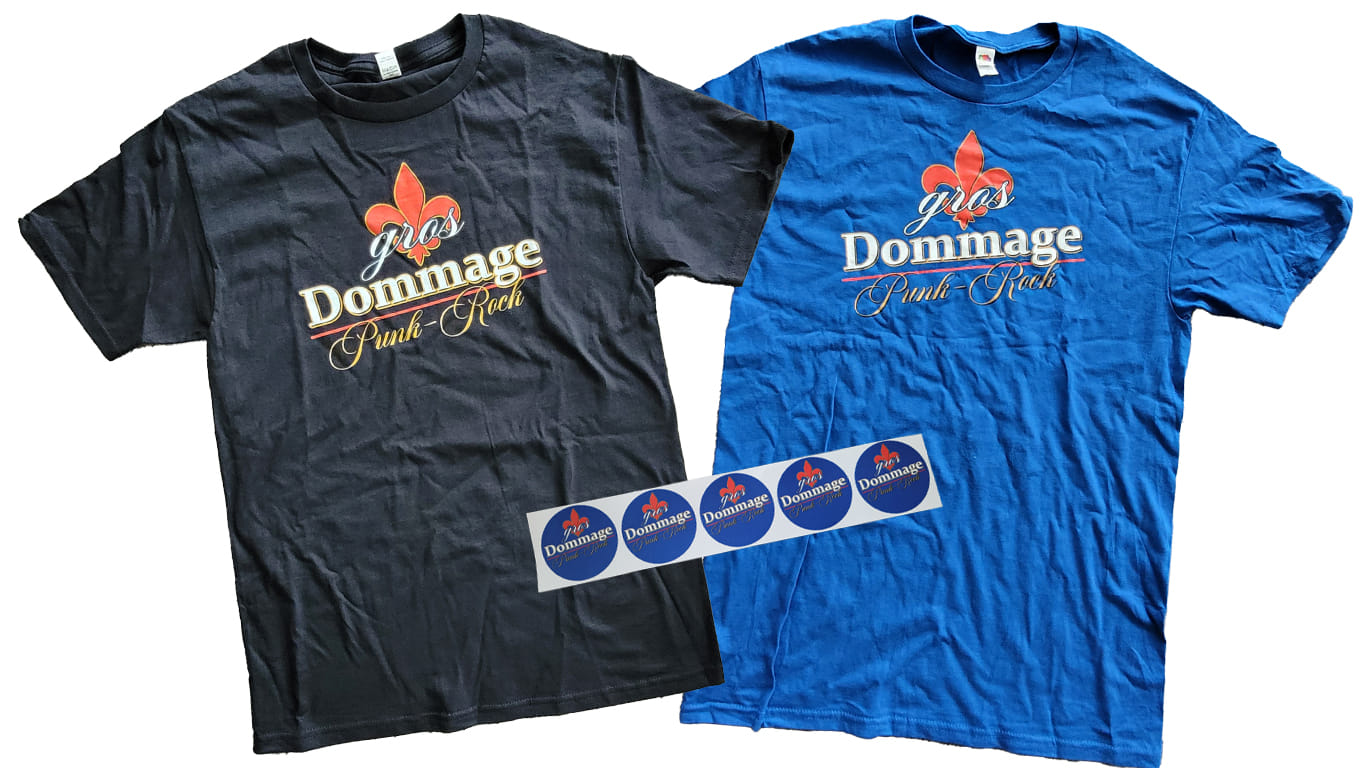 T-Shirt & Stickers
